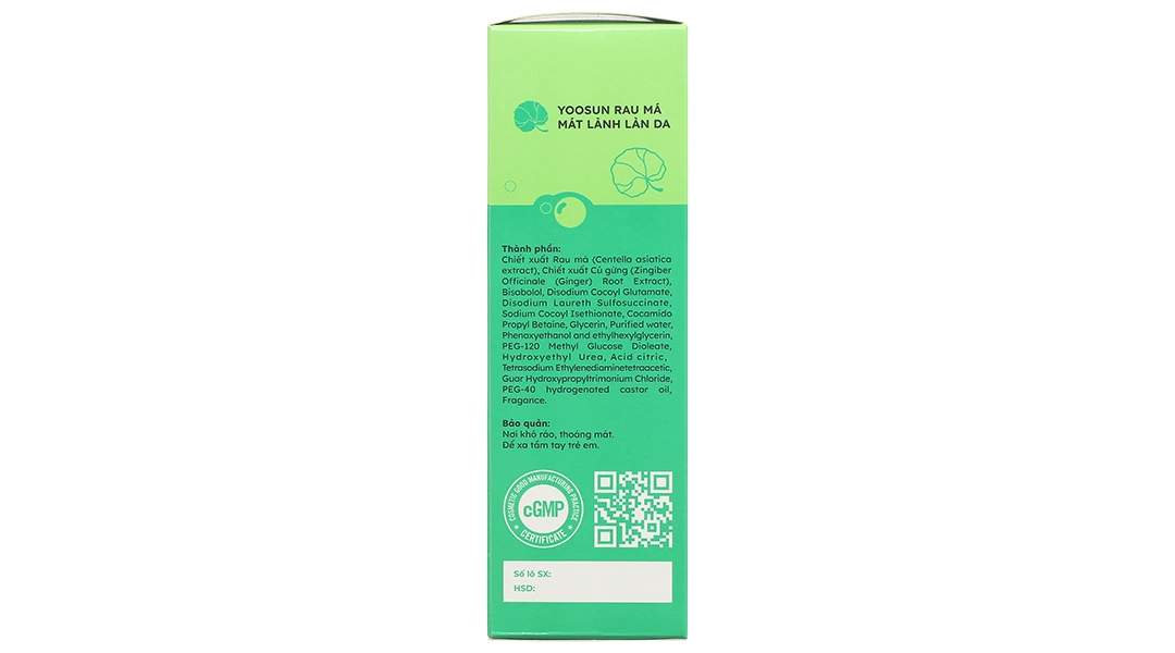Gel tắm gội thảo dược Yoosun Rau má làm sạch, dưỡng ẩm và dịu da cho bé chai 200ml - 2